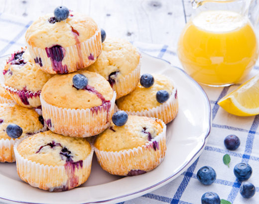 Classic Blueberry Muffins